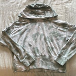 Offline by aerie tie-dye hoodie